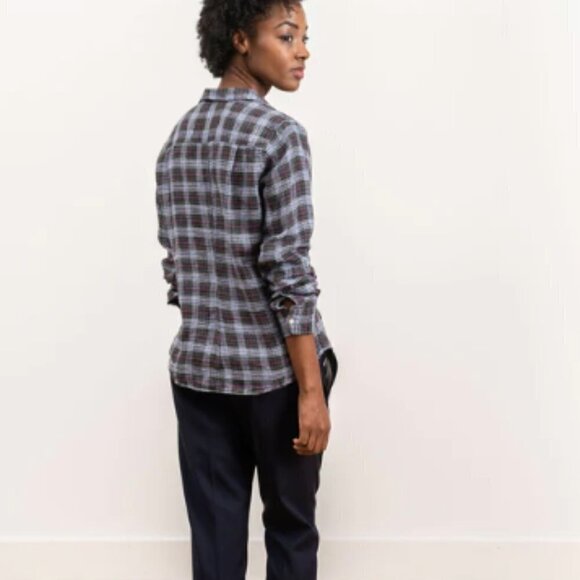 Frank & Eileen Barry Plaid Flannel Shirt - Picture 4 of 9